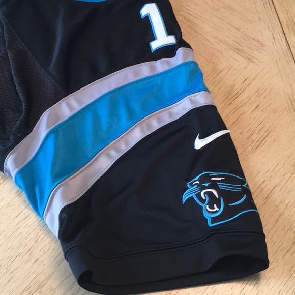 Nike Cam Newton Carolina Panthers Football Jersey (40) - Picture 9 of 15